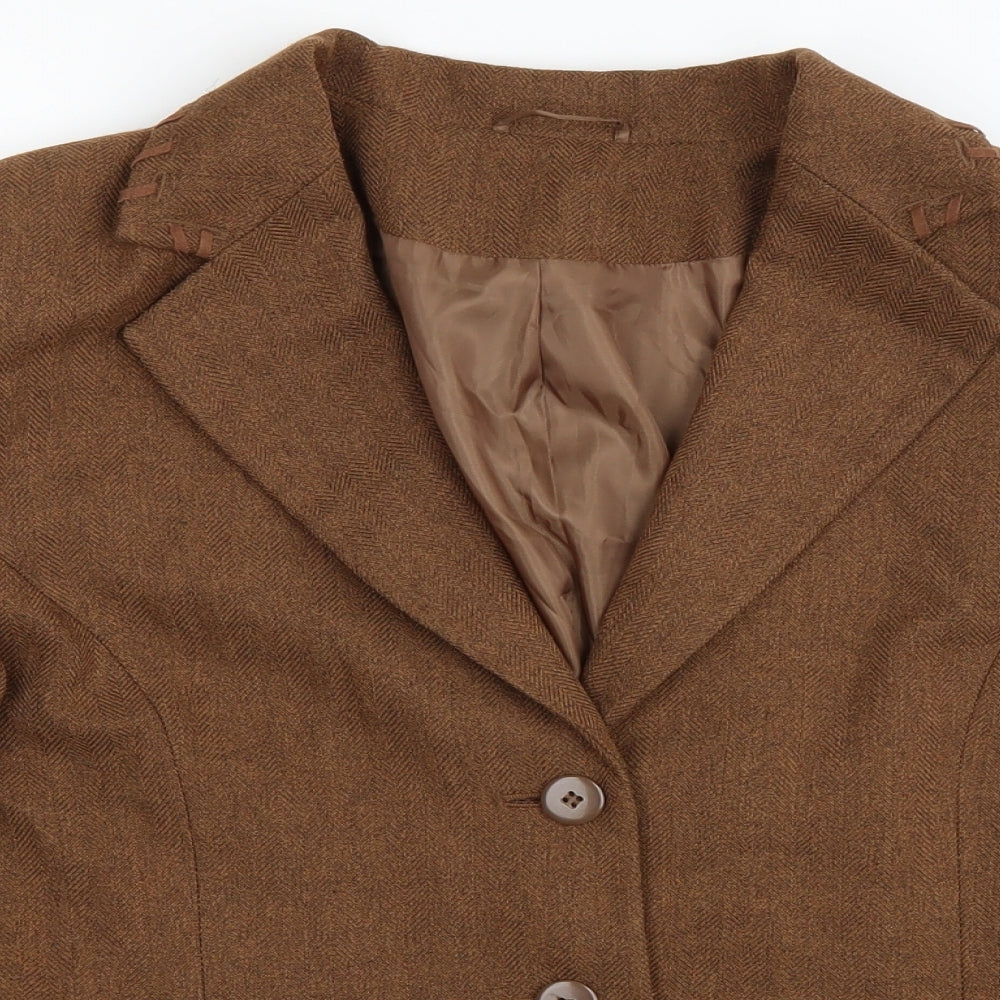 OWBL Womens Brown   Jacket Blazer Size 10
