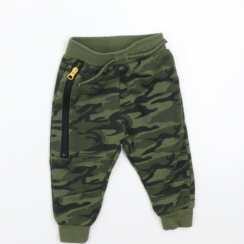 Primark Baby Green Camouflage  Sweatpants Trousers Size 6-9 Months