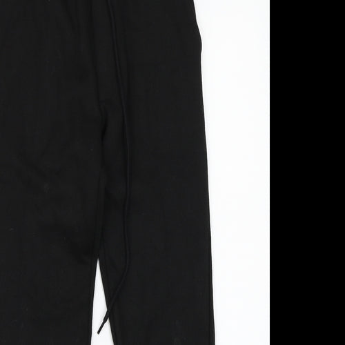Boohoo Womens Black   Sweatpants Trousers Size 6 L26 in
