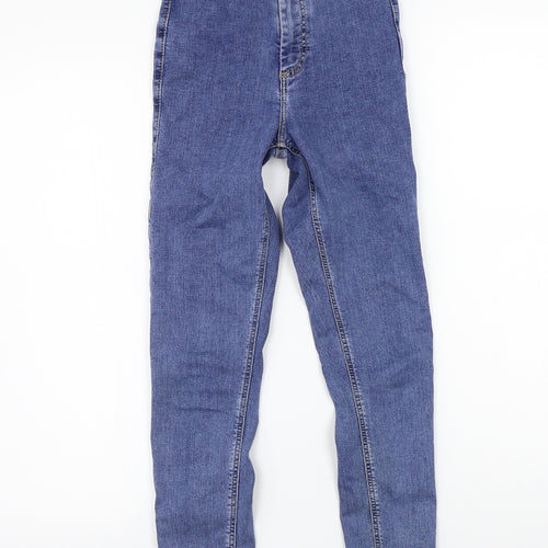 Topshop Womens Blue   Skinny Jeans Size 25 L32 in