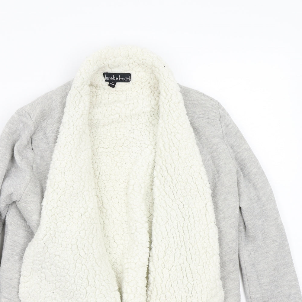 Derek Heart Womens Grey   Jacket Coatigan Size S