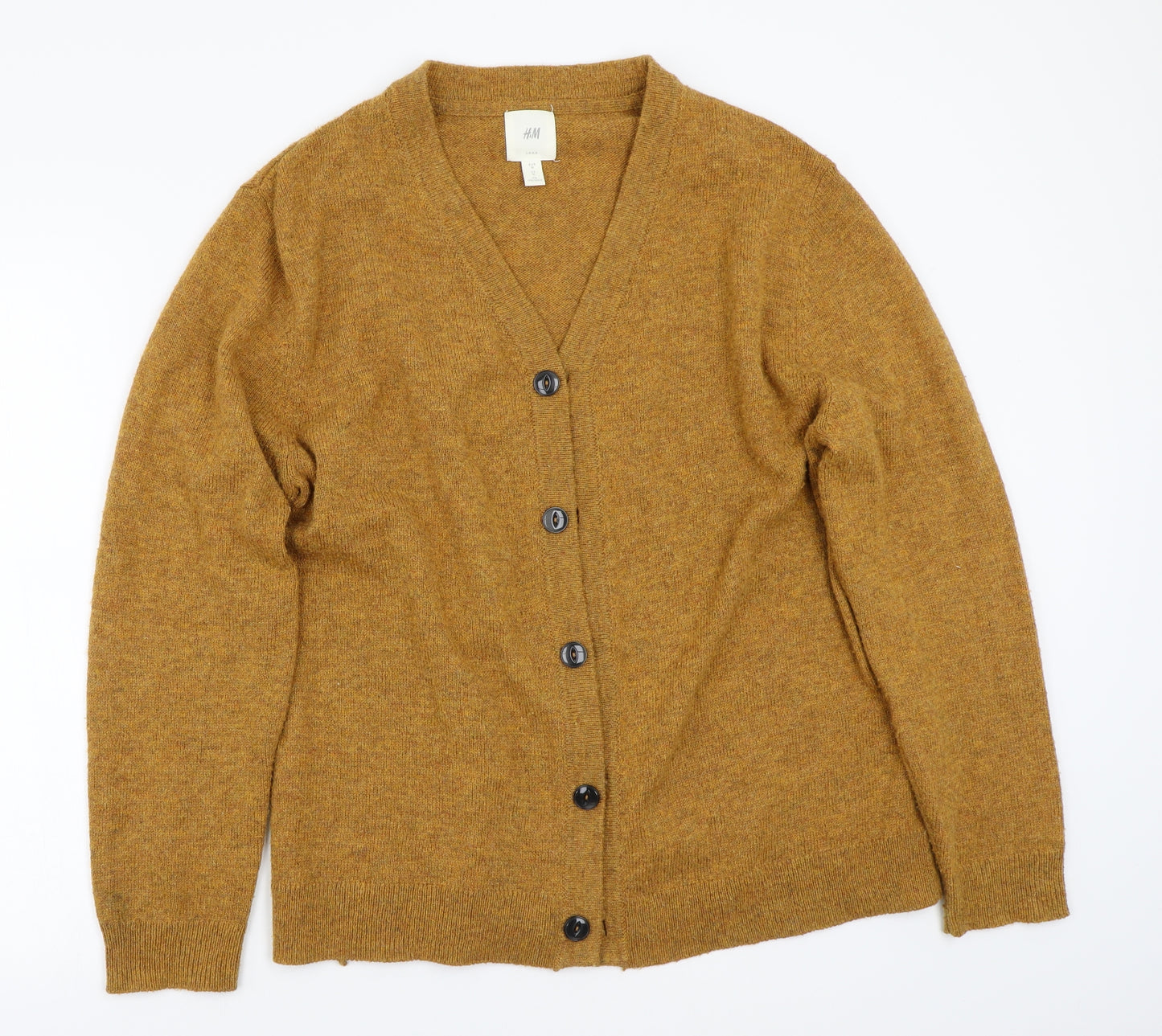 H&M Womens Brown   Cardigan Jumper Size M