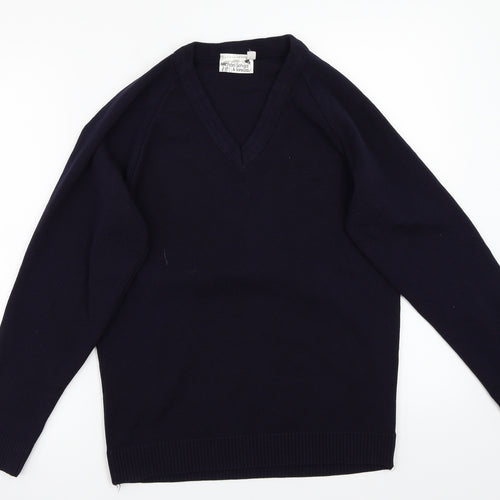 Michael Sehgal Womens Blue   Pullover Jumper Size 10