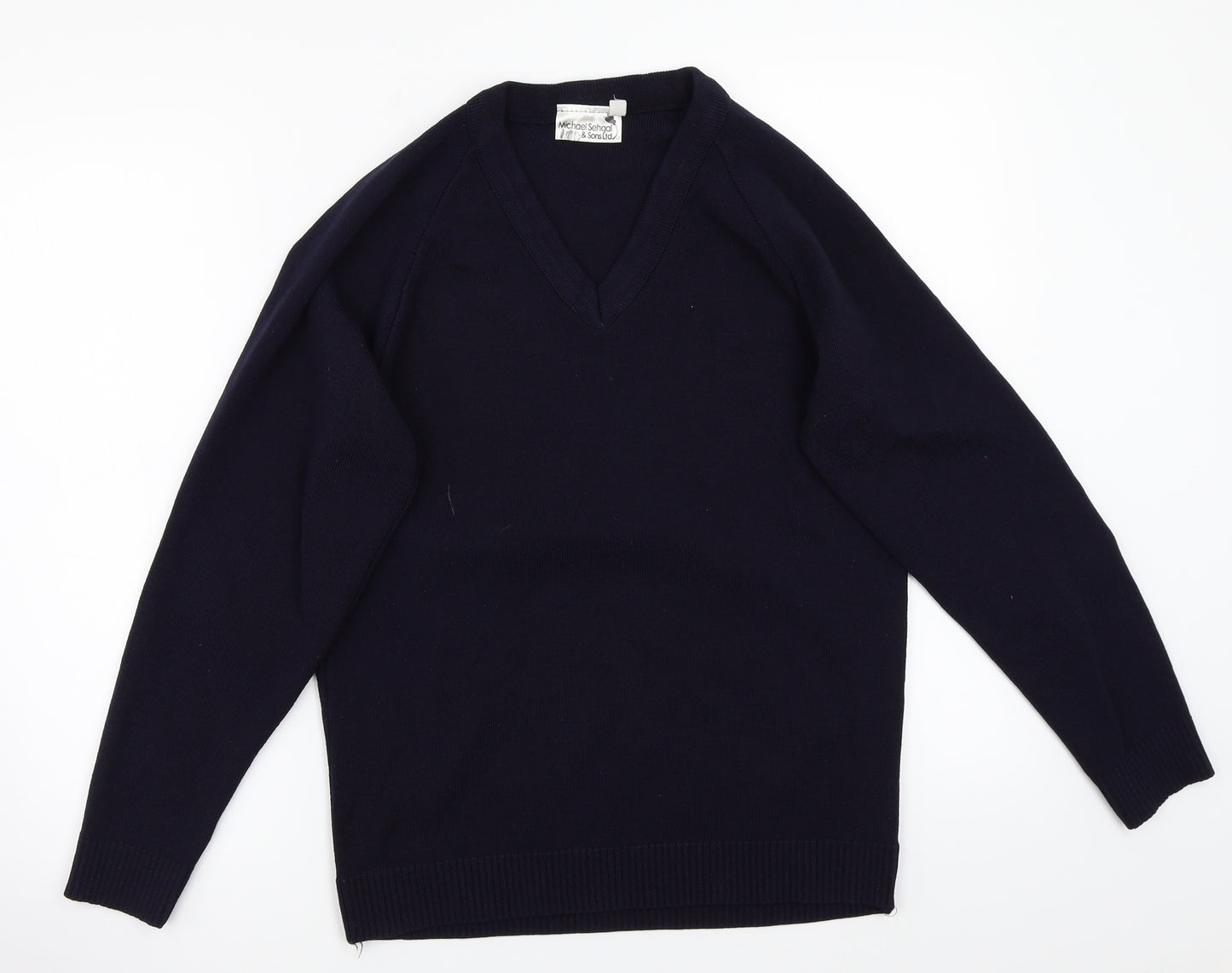 Michael Sehgal Womens Blue   Pullover Jumper Size 10