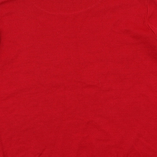 Select Womens Red   Pullover Jumper Size S  - christmas