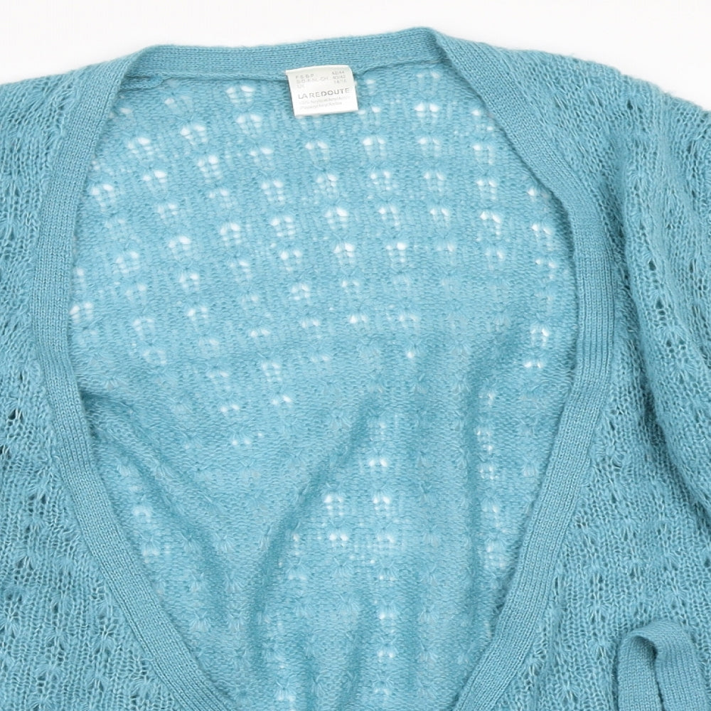La Redoute Womens Blue   Cardigan Jumper Size 14