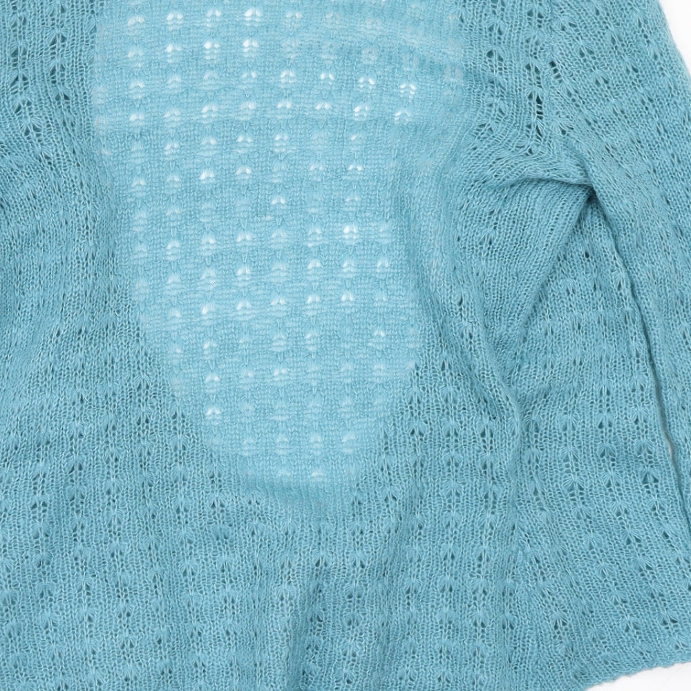 La Redoute Womens Blue   Cardigan Jumper Size 14