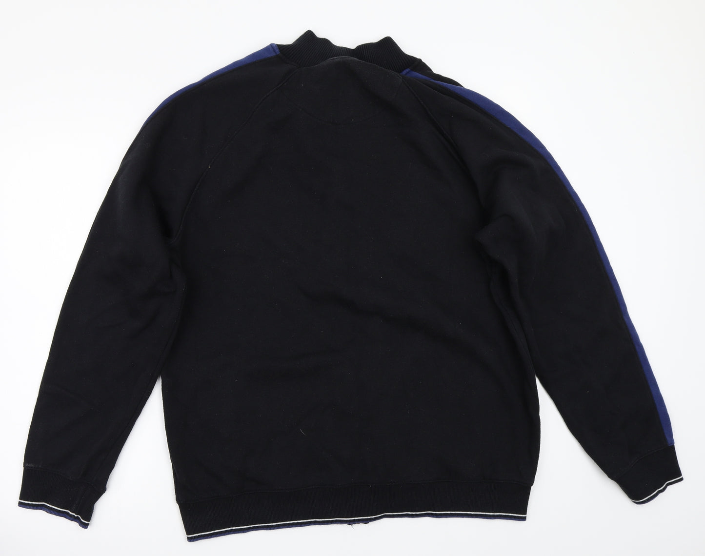 Usath Mens Black   Jacket Coat Size XL