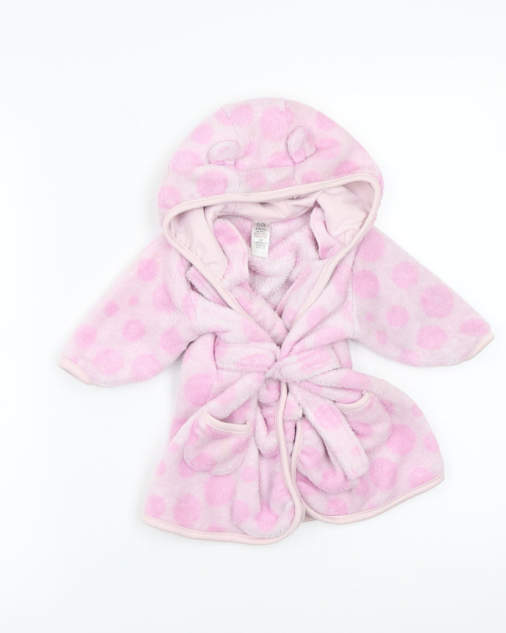 TU Girls Pink Patchwork  Babydoll Gown Size 3-6 Months