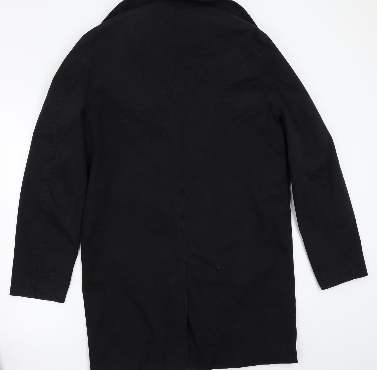 H&M Mens Black   Jacket Coat Size 38