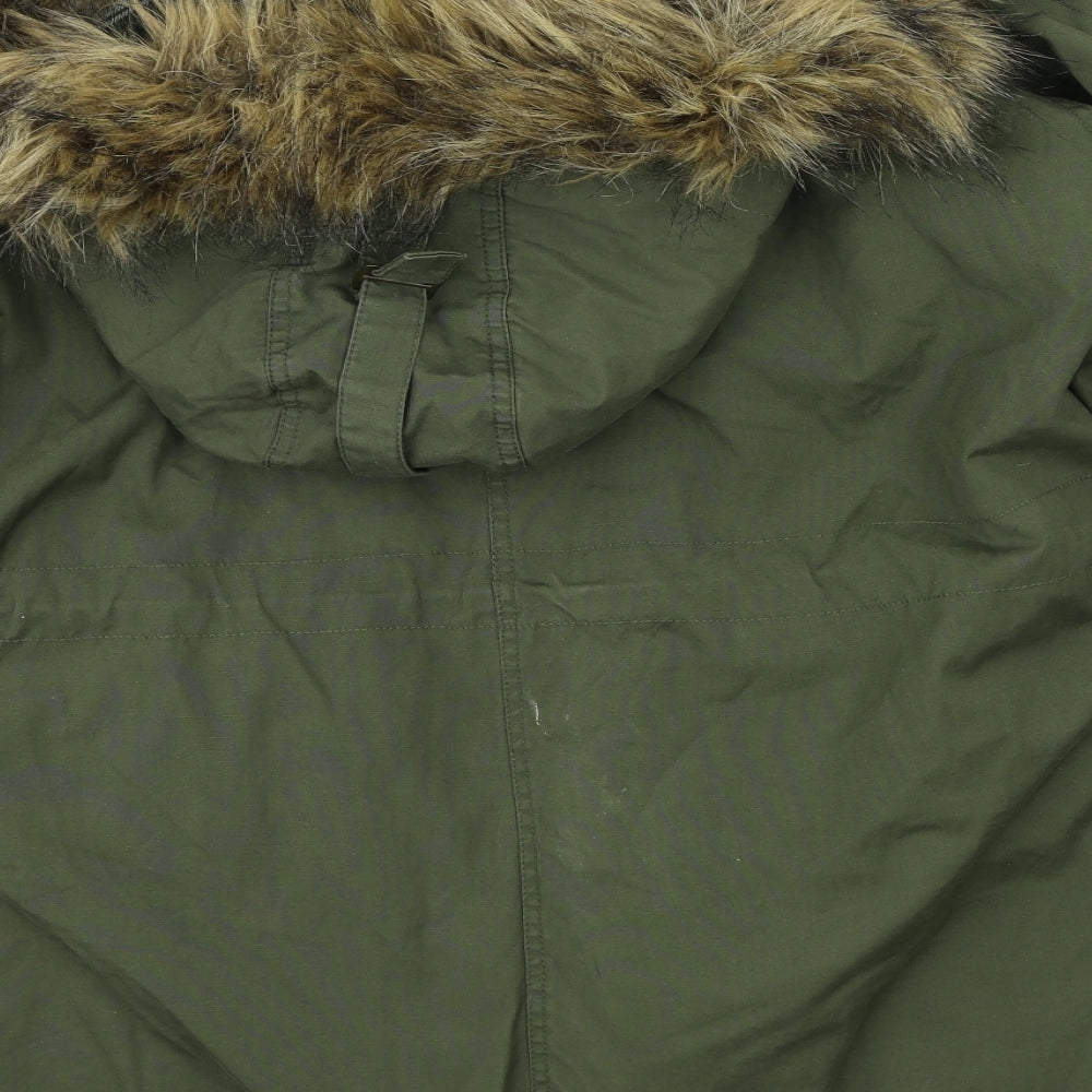 George Mens Green   Jacket Coat Size L