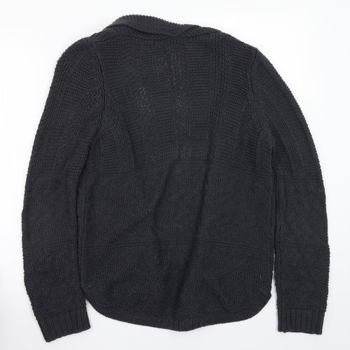 Marks and Spencer Womens Grey   Cardigan Jumper Size 8