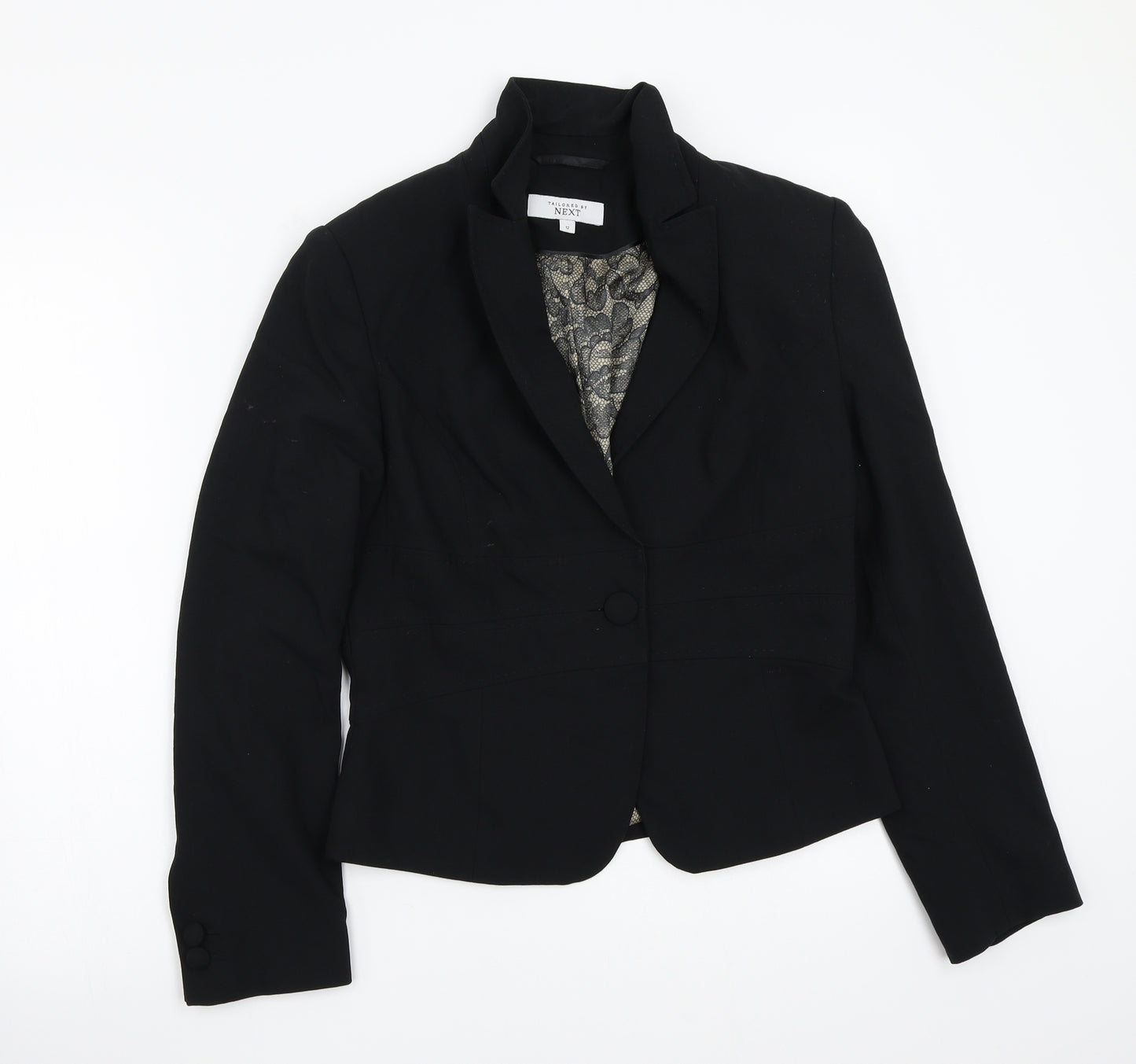 NEXT Womens Black   Jacket Blazer Size 12