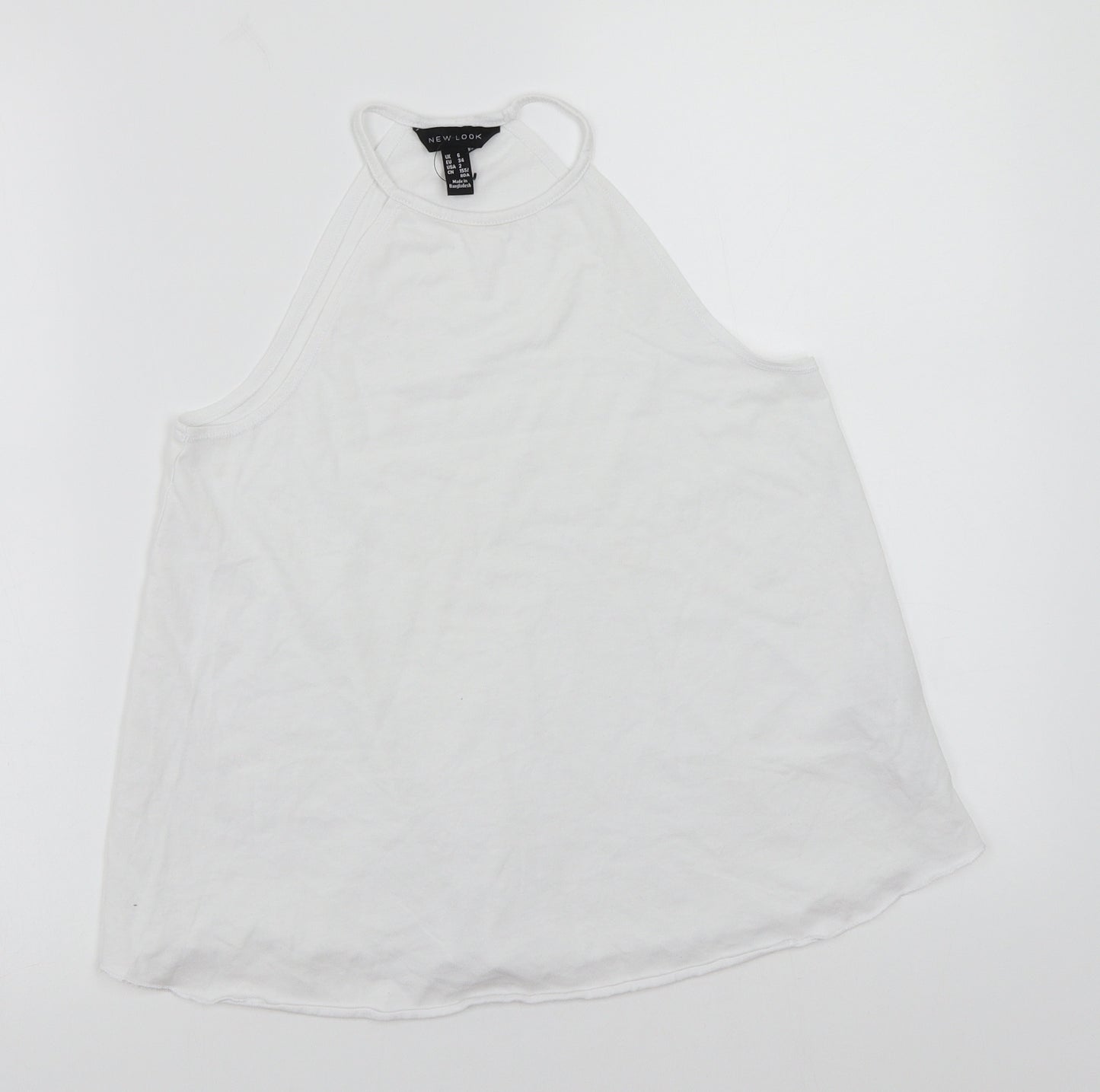 Newlook Womens White   Basic Tank Size 6