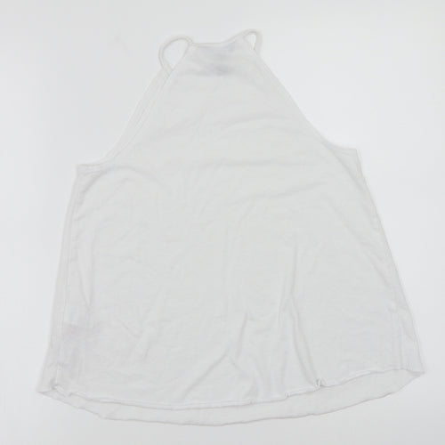 Newlook Womens White   Basic Tank Size 6