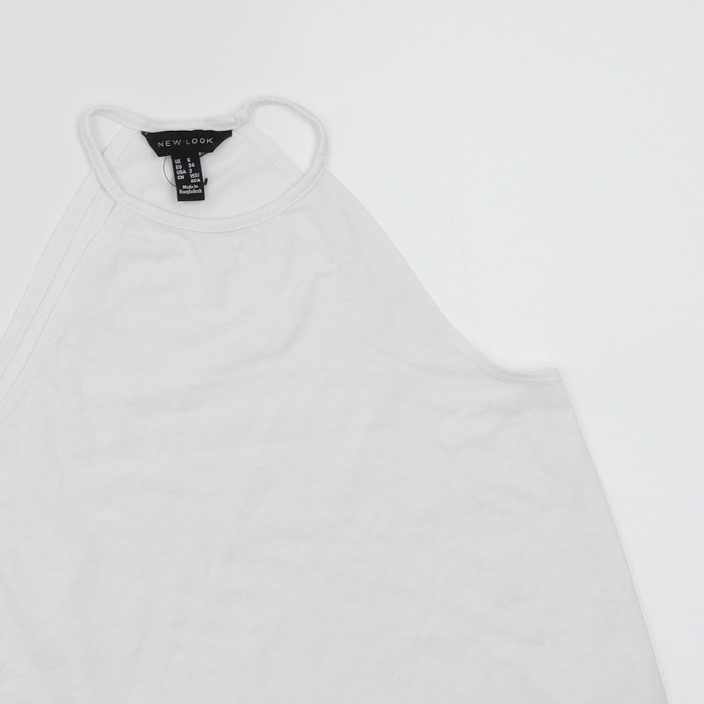 Newlook Womens White   Basic Tank Size 6