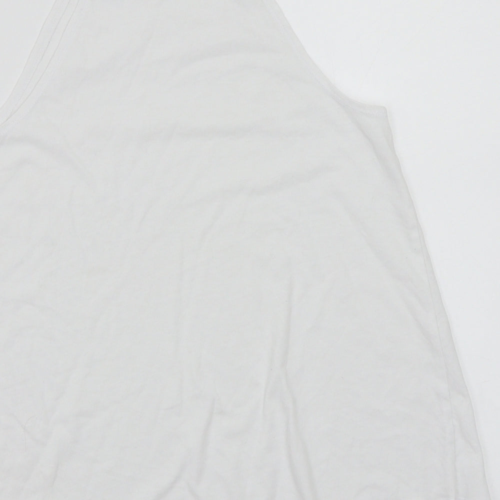 Newlook Womens White   Basic Tank Size 6