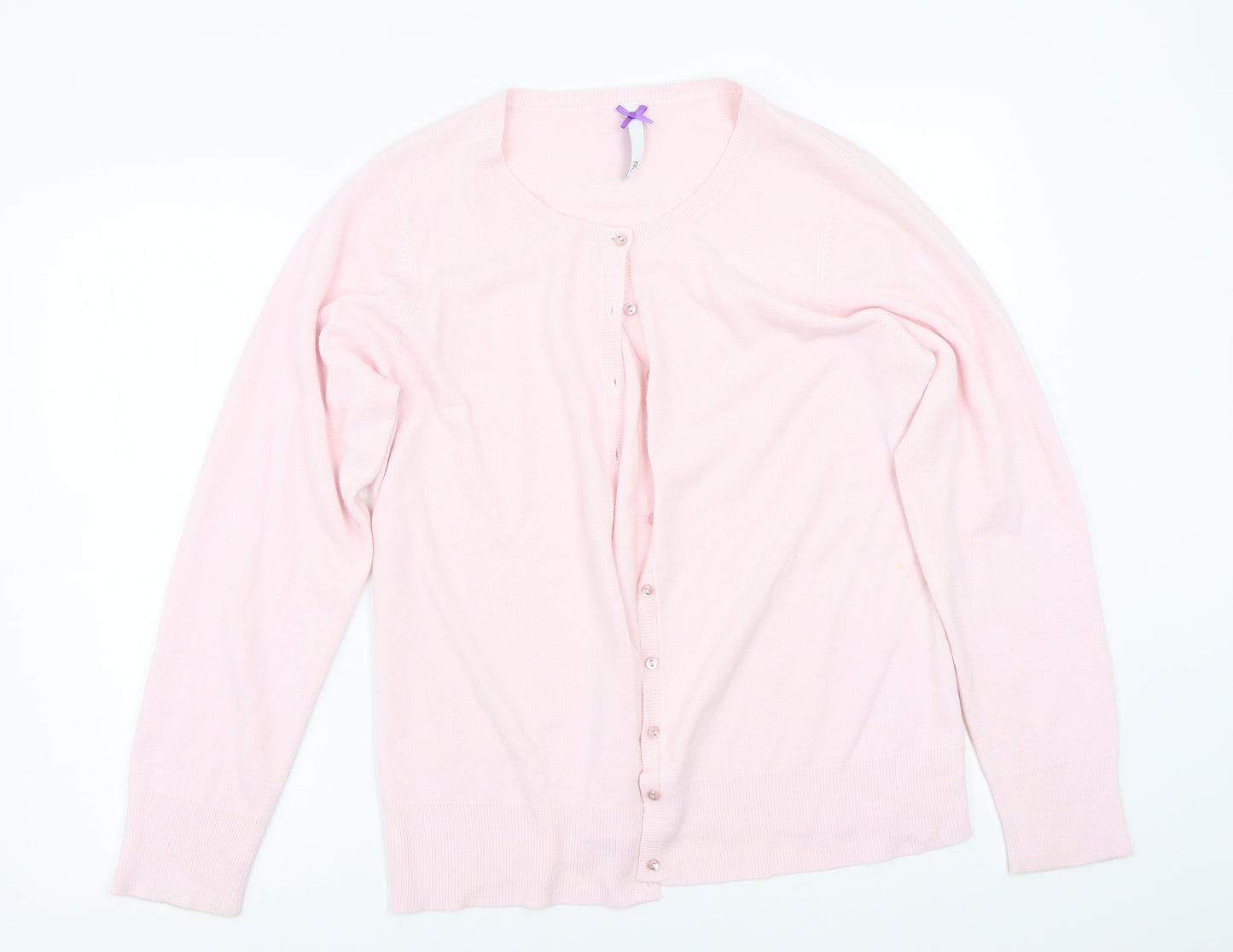 BHS Womens Pink   Cardigan Jumper Size 16