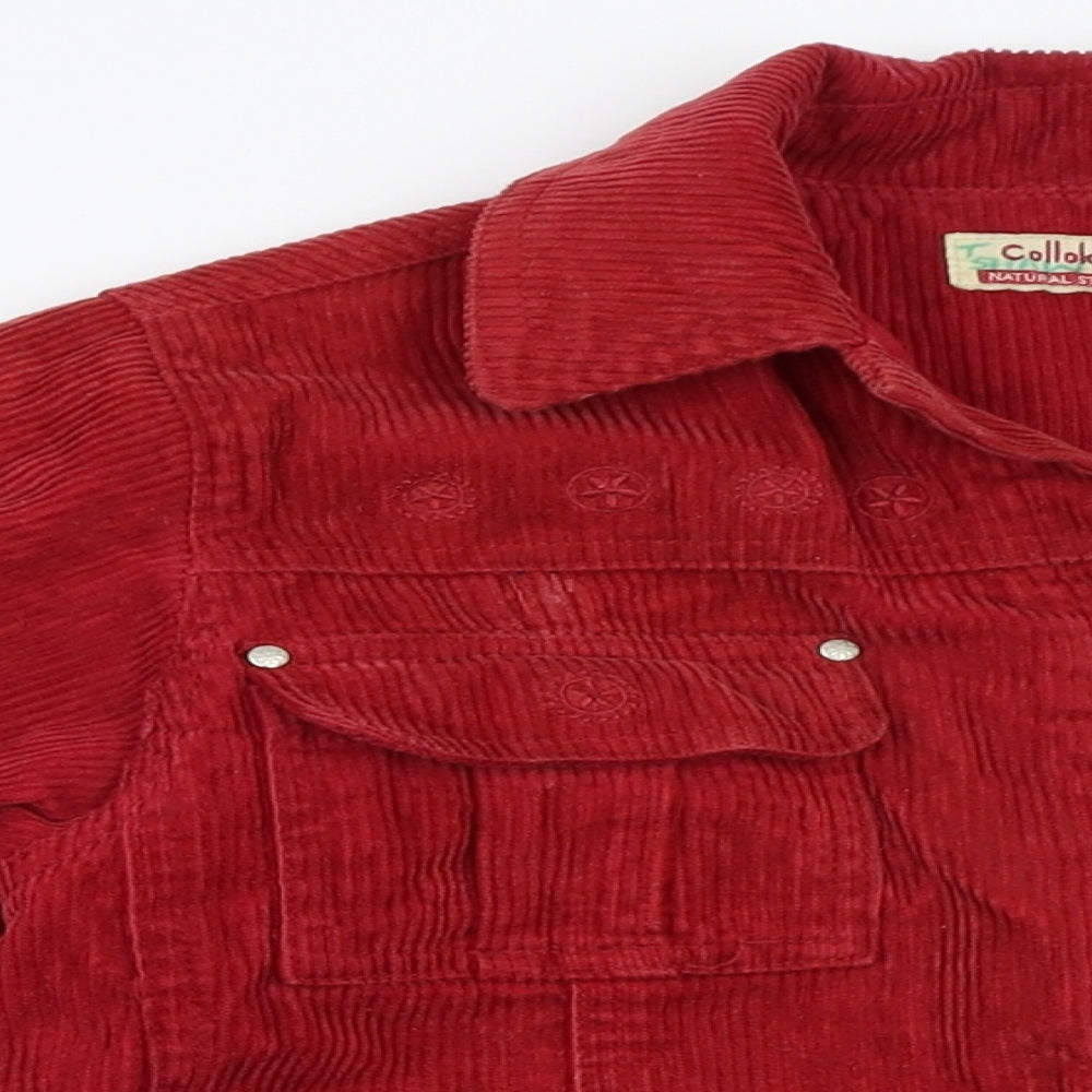 coloky Boys Red   Jacket Coat Size 6 Years