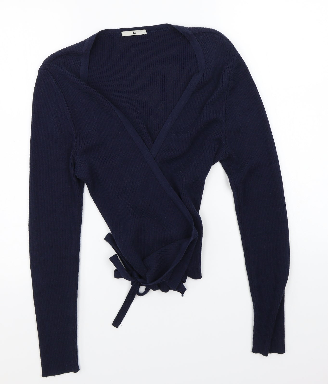 TU Womens Blue   Cardigan Jumper Size 14