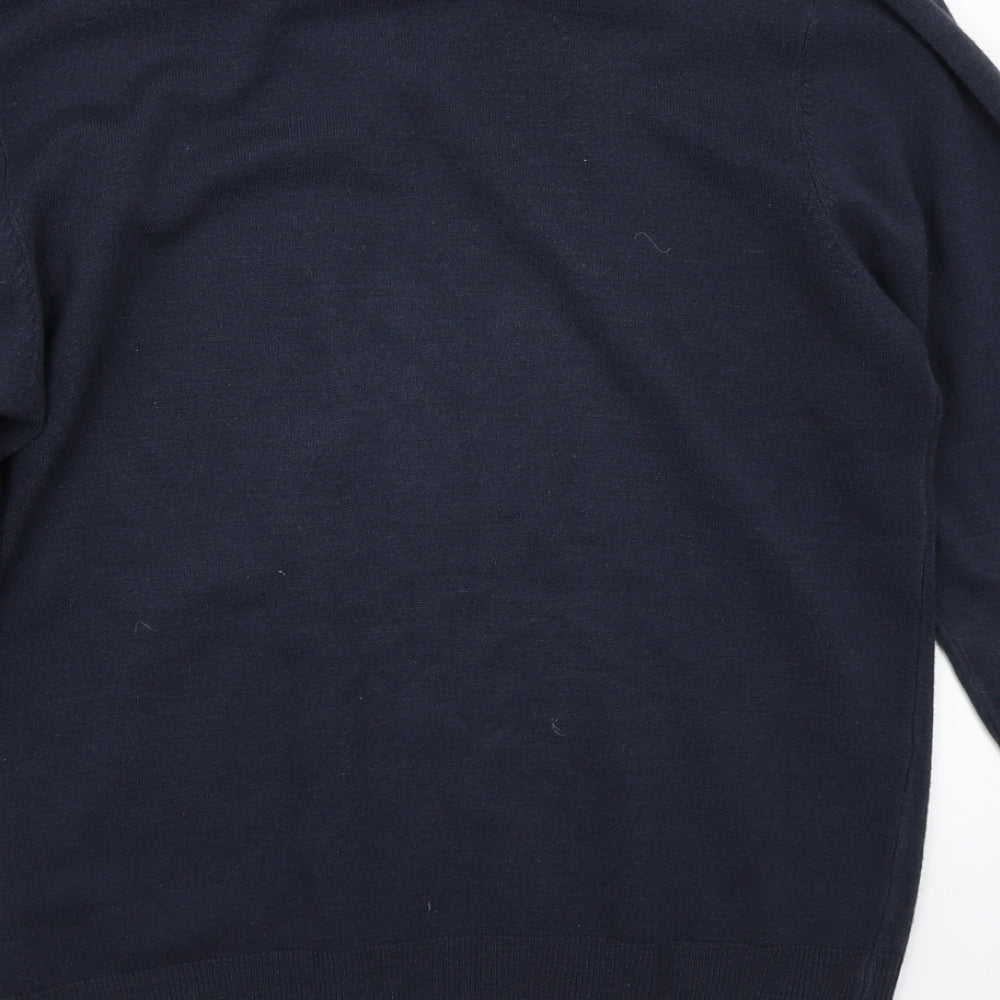 Marks and Spencer Mens Blue   Pullover Jumper Size M