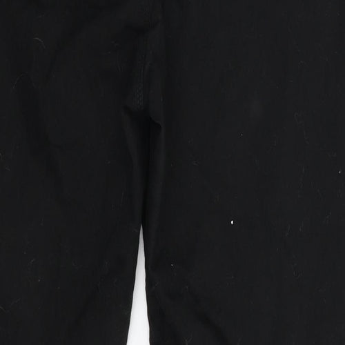 Denim & Co. Womens Black  Denim Jegging Jeans Size 16 L28 in