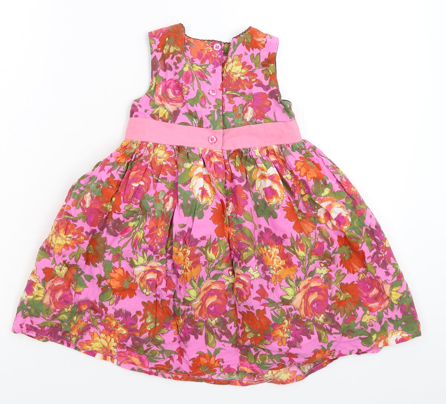 TU Girls Multicoloured Floral  Fit & Flare  Size 2-3 Years