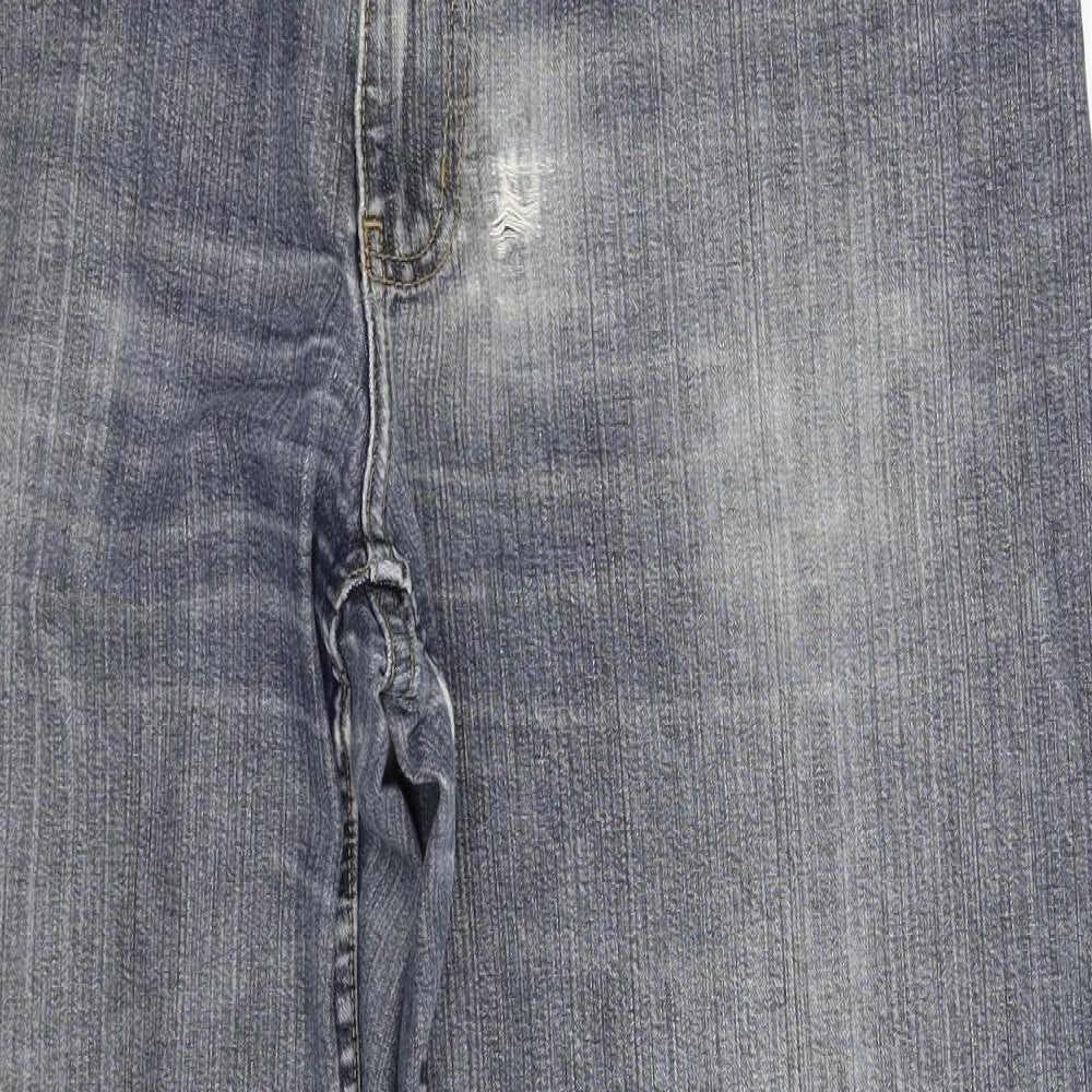 Debenhams Mens Blue  Denim Straight Jeans Size 36 L28 in
