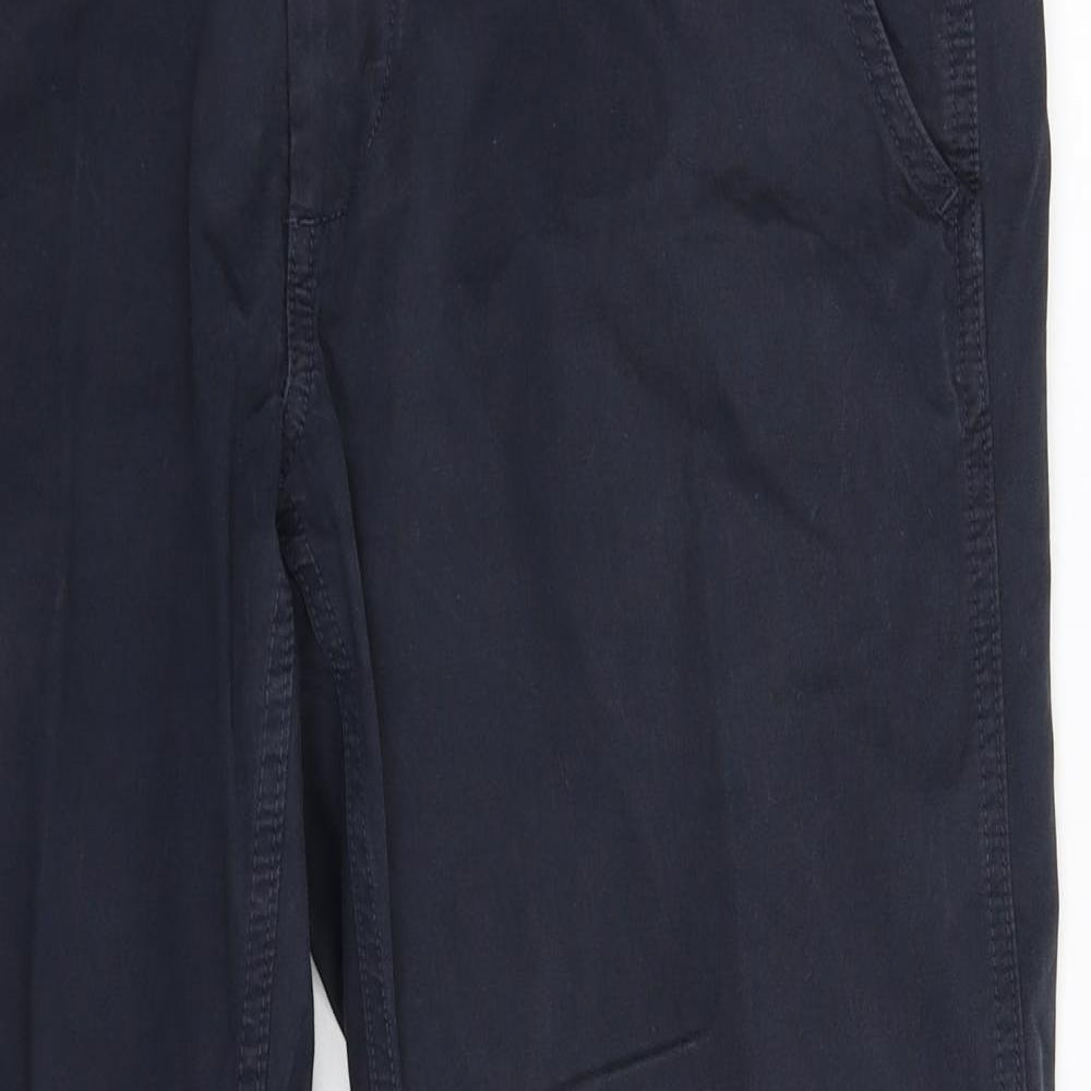 Marks and Spencer Mens Blue   Chino Trousers Size 36 L29 in