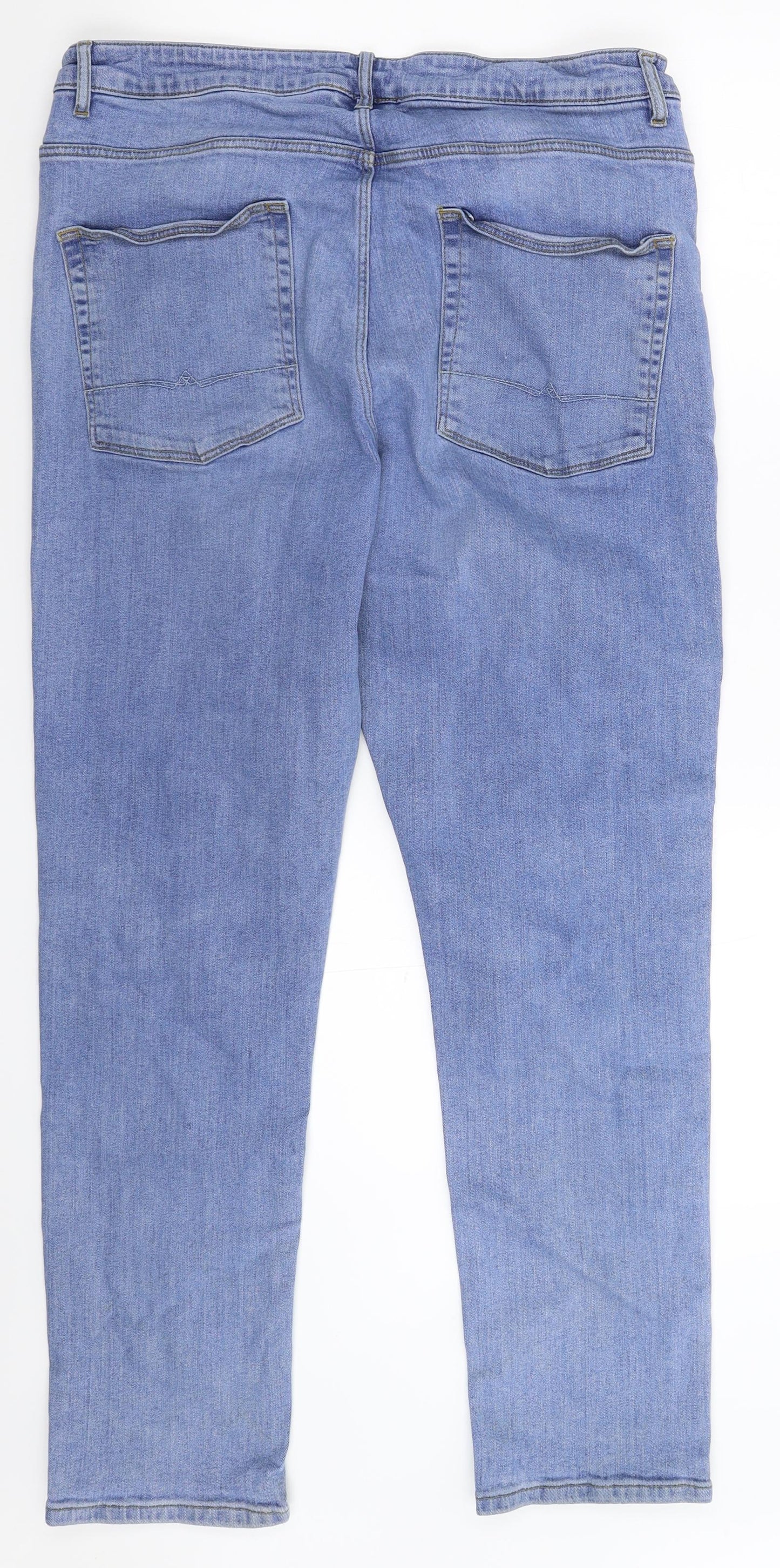 ASOS Mens Blue  Denim Skinny Jeans Size 38 L32 in