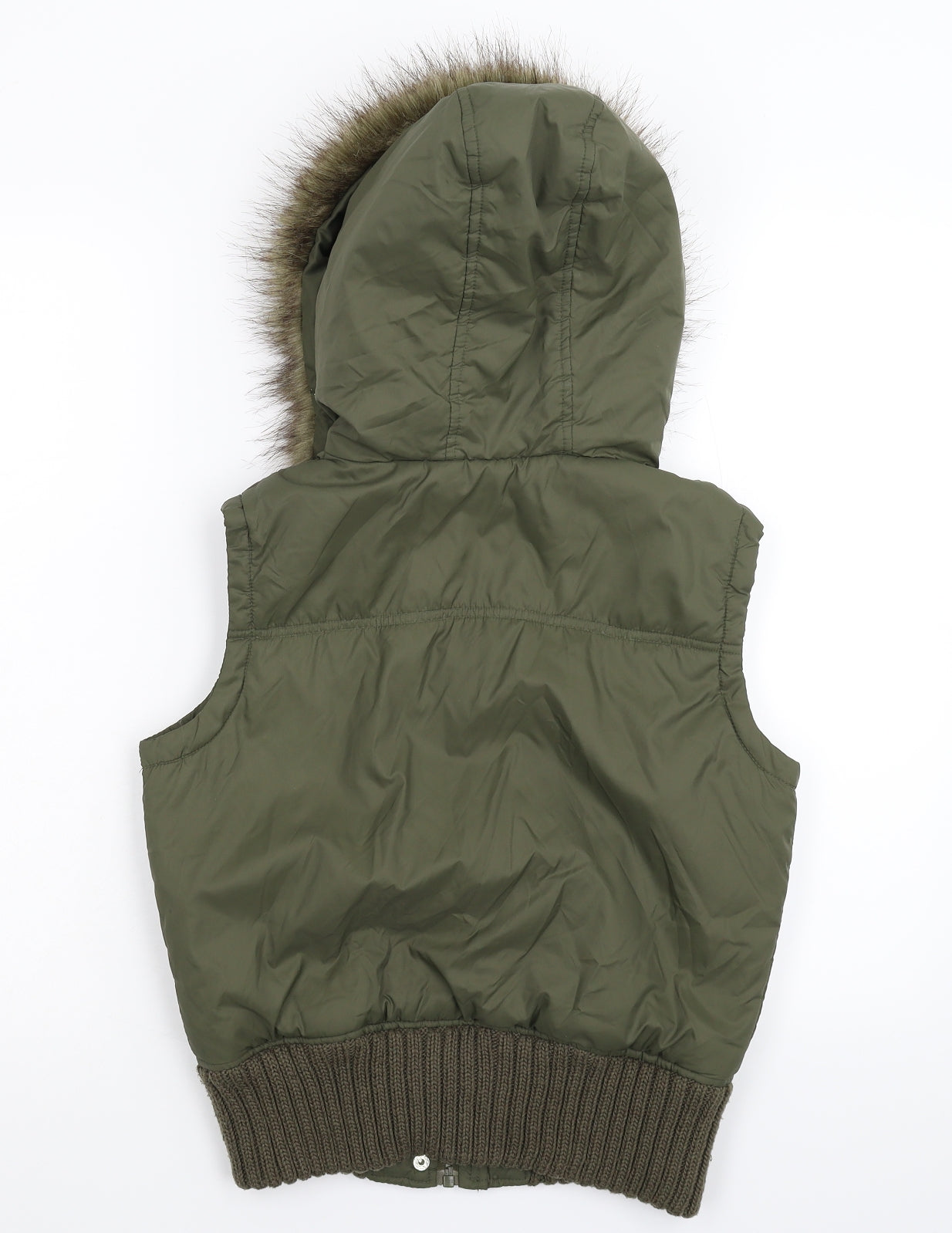 Young Dimension Girls Green   Gilet Jacket Size 13 Years