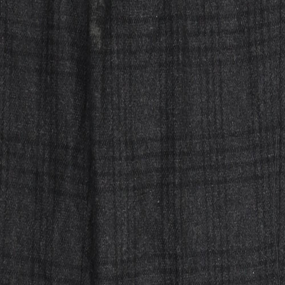 Shire Mens Grey Check  Dress Pants Trousers Size 32 L33 in