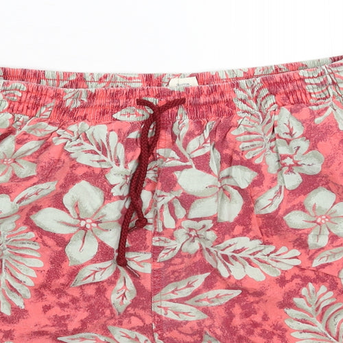 Pegasus Womens Multicoloured Floral  Bermuda Shorts Size L