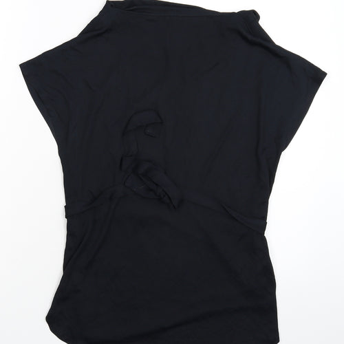 Xenia Design Womens Black   Basic Blouse Size 10