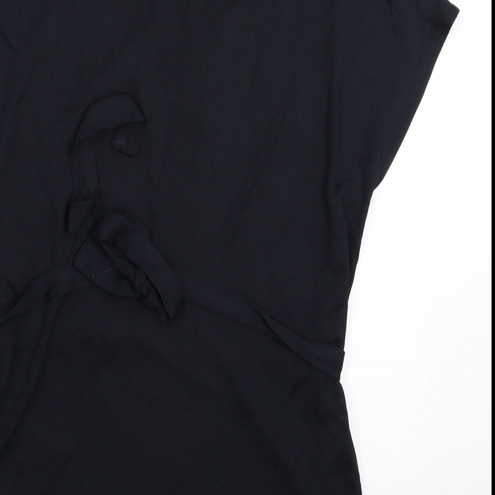 Xenia Design Womens Black   Basic Blouse Size 10