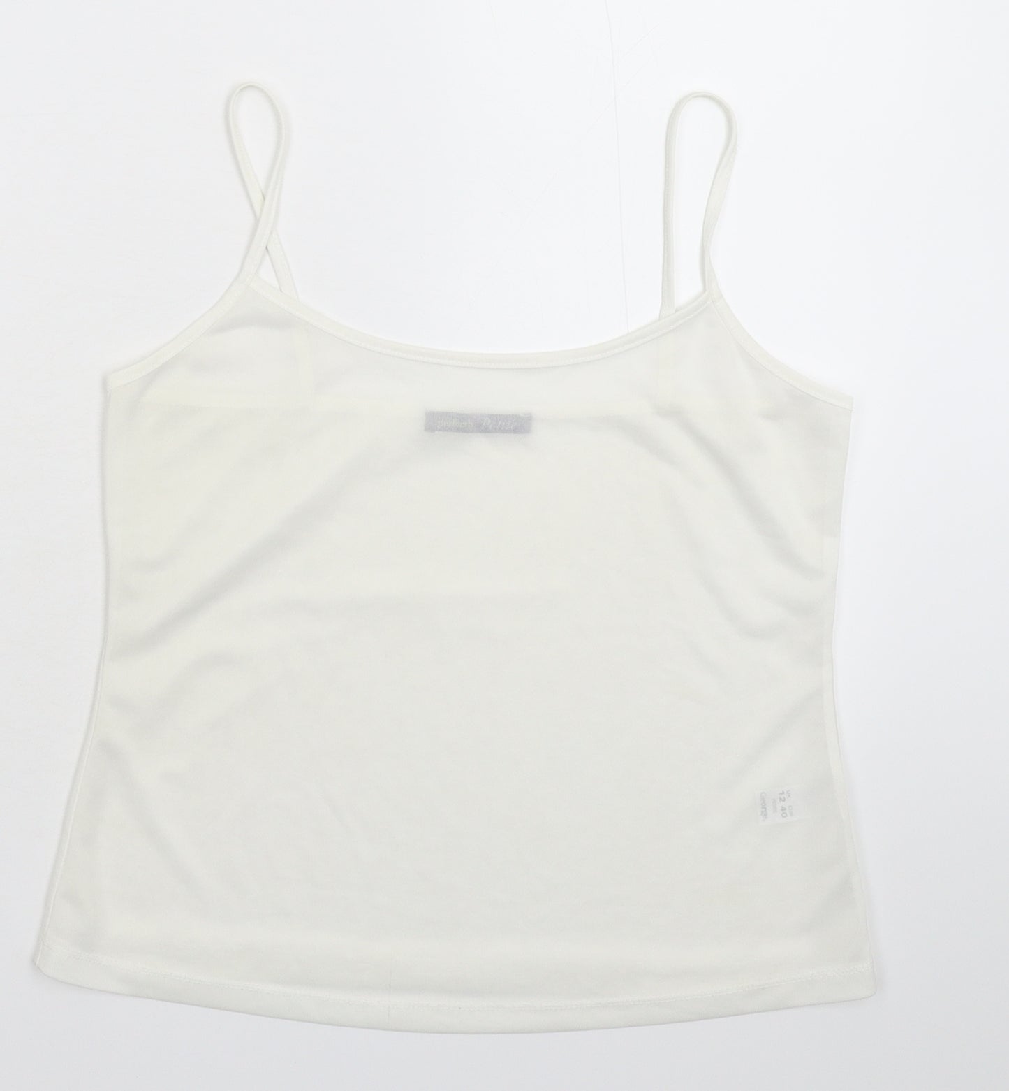 George Womens White   Basic Tank Size 12