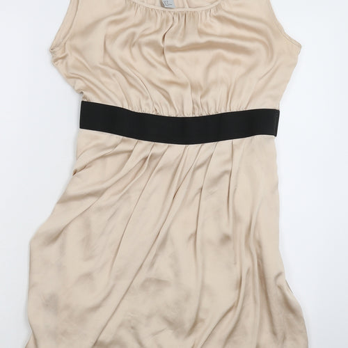 H&M Womens Beige   Mini  Size 12