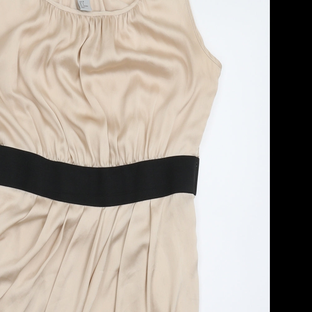 H&M Womens Beige   Mini  Size 12