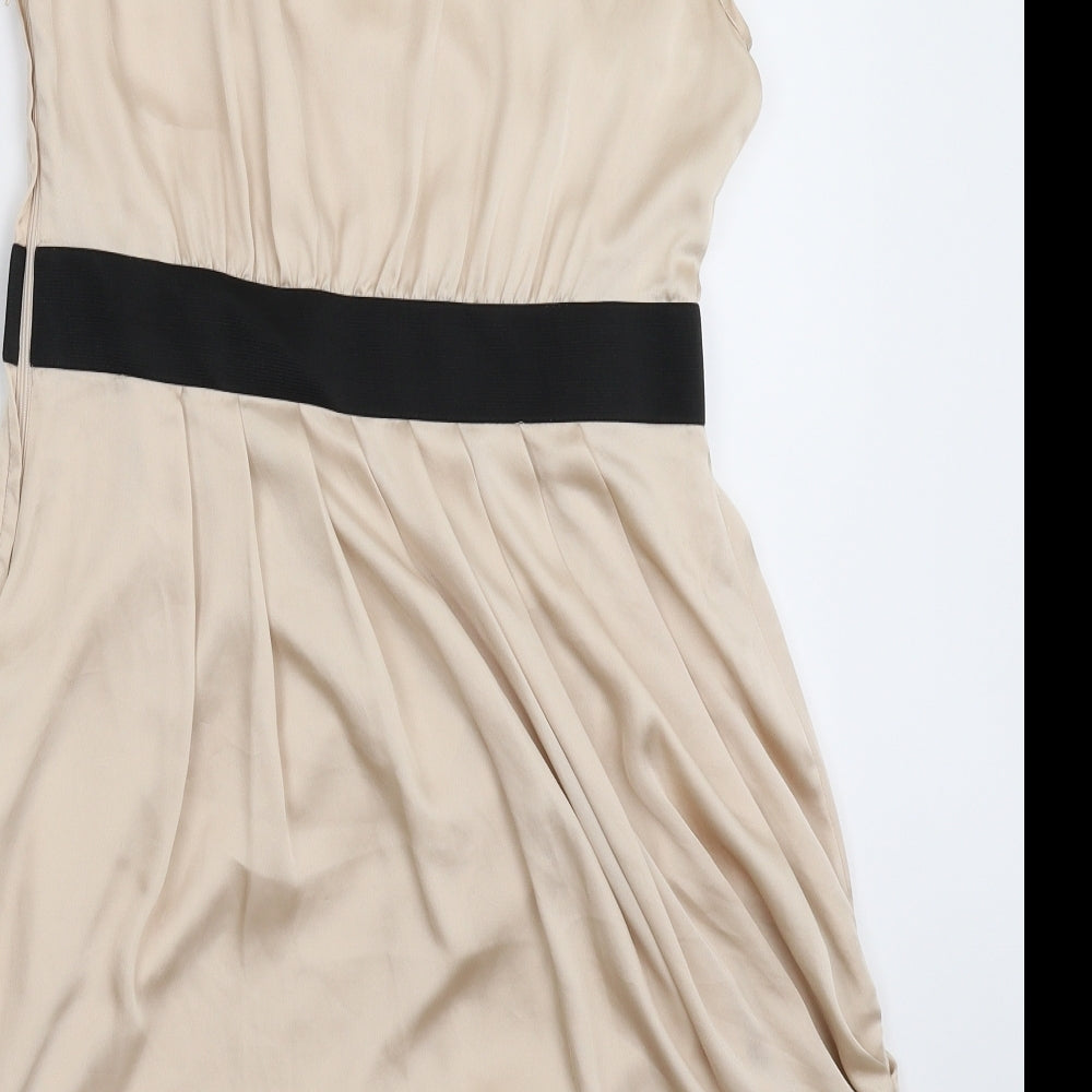 H&M Womens Beige   Mini  Size 12