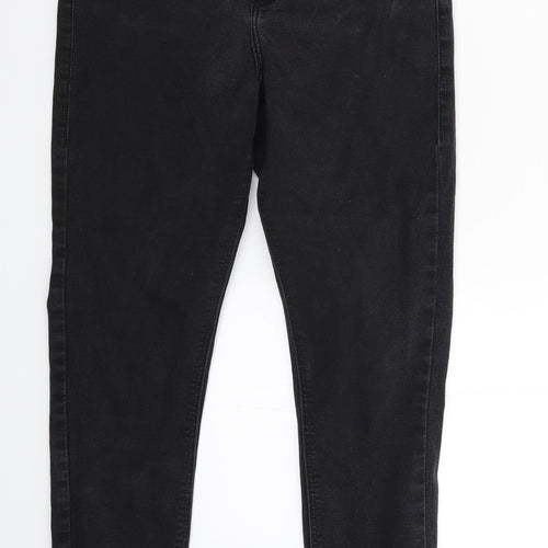 Topshop Womens Black  Denim Jegging Jeans Size 28 in L26 in
