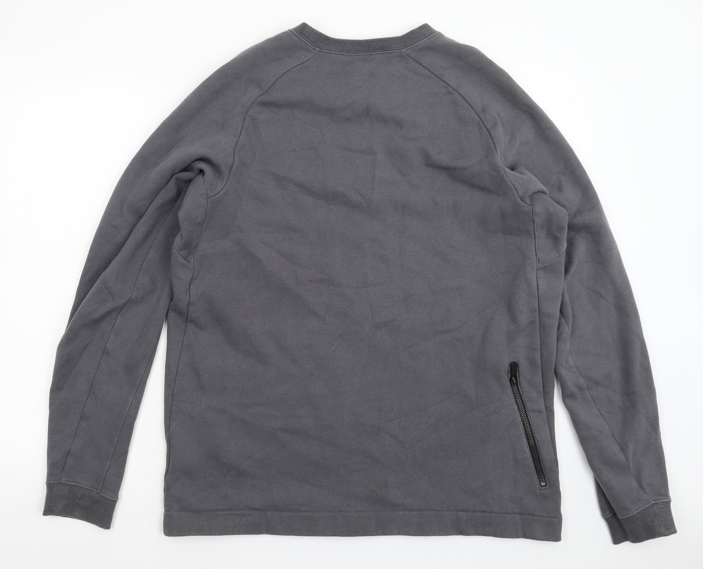 Nike Mens Grey   Pullover Sweatshirt Size L