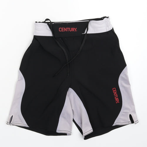 CENTURY Boys Black   Bermuda Shorts Size M