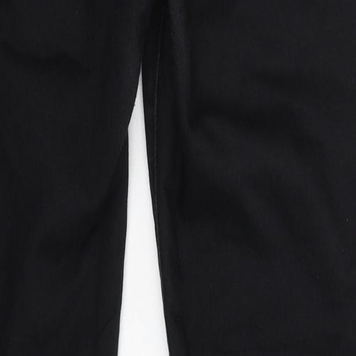 Preworn Womens Black  Denim Skinny Jeans Size 31 in L29 in