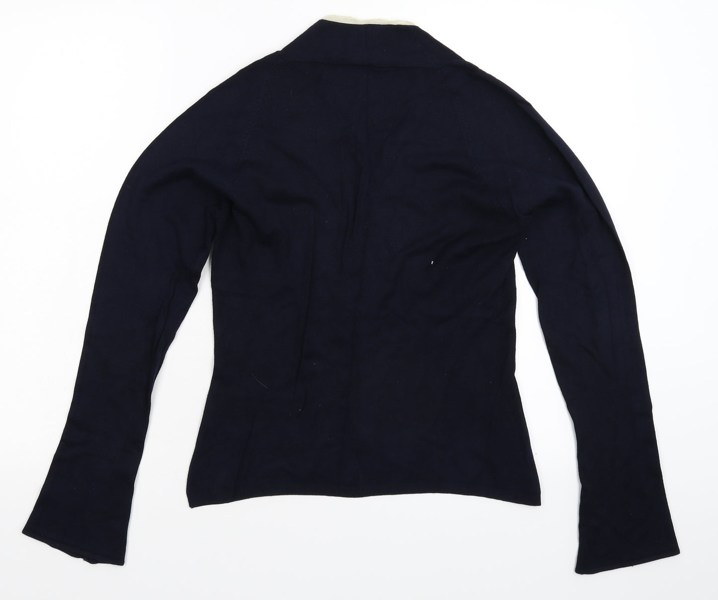 Tiffi Womens Blue  Knit Pullover Jumper Size S