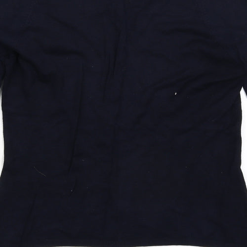 Tiffi Womens Blue  Knit Pullover Jumper Size S