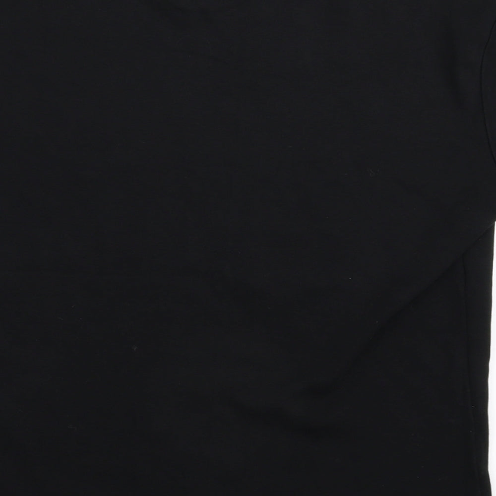 Continental Womens Black   Basic T-Shirt Size XL