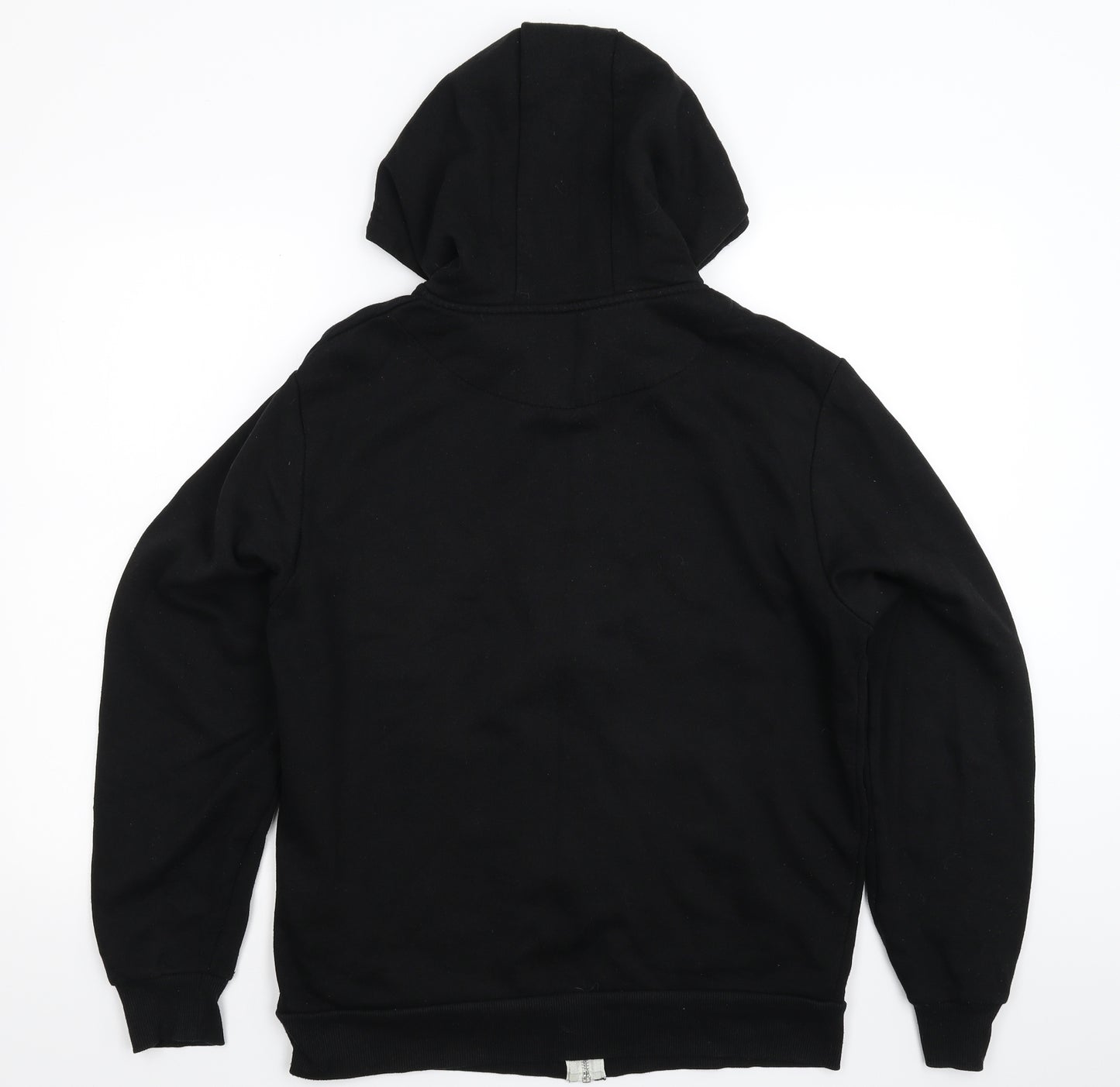 Primark Mens Black   Full Zip Hoodie Size L