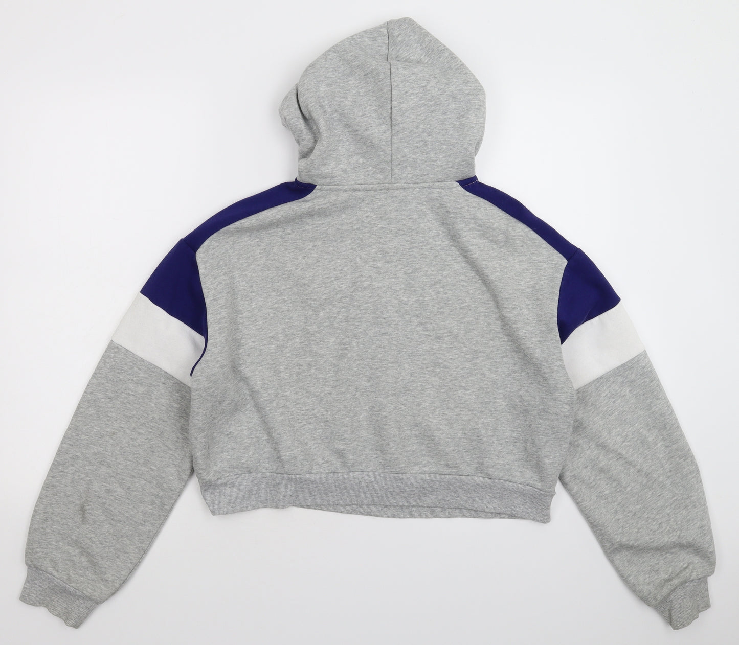 H&M Womens Grey   Pullover Hoodie Size M