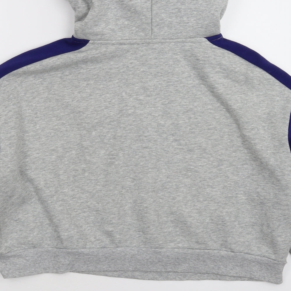 H&M Womens Grey   Pullover Hoodie Size M
