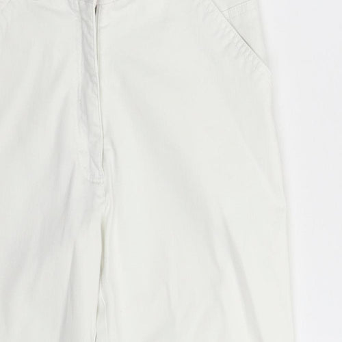 Crew Womens White   Cropped Trousers Size 26 in L20 in